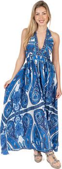 Isla Bonita By Sigris Lange Jurk Lange Midi -Jurk