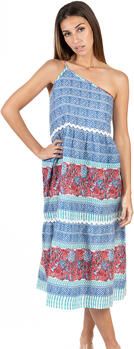 Isla Bonita By Sigris Lange Jurk Lange Midi -Jurk