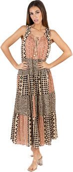 Isla Bonita By Sigris Lange Jurk Lange Midi -Jurk