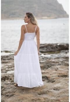 Isla Bonita By Sigris Lange Jurk Lange Midi-Jurk