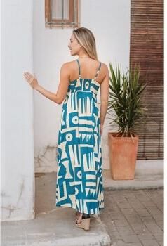 Isla Bonita By Sigris Lange Jurk Lange Midi-Jurk
