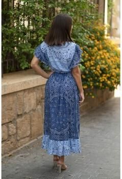 Isla Bonita By Sigris Lange Jurk Lange Midi-Jurk