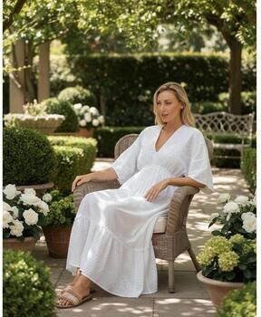 Isla Bonita By Sigris Lange Jurk Lange Midi-Jurk