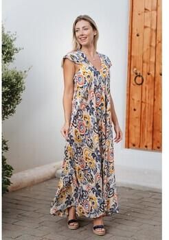 Isla Bonita By Sigris Lange Jurk Lange Midi-Jurk