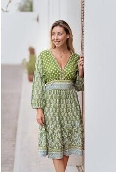 Isla Bonita By Sigris Midi-jurken Korte Jurk
