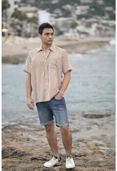 Isla Bonita By Sigris Overhemd Korte Mouw Herenoverhemd