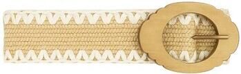 Isla Bonita By Sigris Riem Elastische Riem Van Nylon En Katoen In Beige