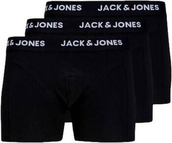 Jack & jones Boxers Jack & Jones CALZONCILLO PACK 3 NEGROS JACK JONES 12171944