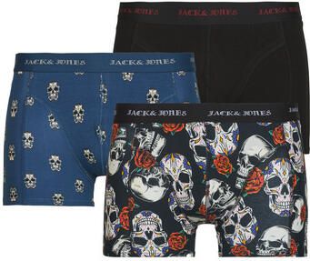 Jack & jones Boxers Jack & Jones JACMURPHY SKULL TRUNKS X3