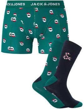 Jack & jones Boxers Jack & Jones Lieve Kerstman Trunks Sokken Geschenkdoos