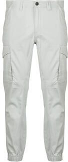 JACK & JONES PANTS STUDIO JPSTPAUL slim cargobroek lichtgrijs - Foto 3