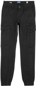 Jack & jones JUNIOR cargobroek JJIPAUL zwart Jongens Stretchkatoen Effen 140 - Foto 13