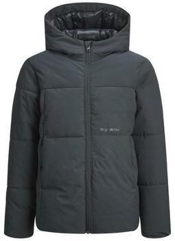 JACK & JONES JUNIOR gewatteerde winterjas JORVESTERBRO diep donkergroen