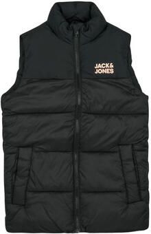 Jack & jones JUNIOR bodywarmer JJETOBY zwart Jongens Polyester Opstaande kraag 128 - Foto 5