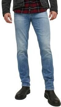 JACK & JONES JEANS INTELLIGENCE slim straight fit jeans JJITIM JJDAVIS 074 blue denim - Foto 9