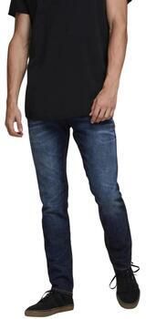 JACK & JONES JEANS INTELLIGENCE slim straight fit jeans JJITIM JJORIGINAL blue denim - Foto 15