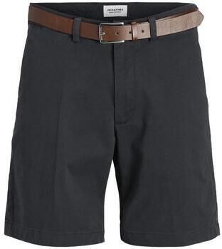 Jack & jones Korte regular fit chino met riem model 'MARCO FRANCO'