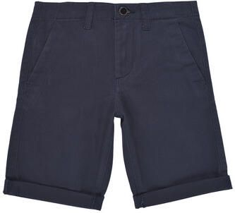 Jack & jones JUNIOR chino short JPSTDAVID JJCHINO navy blazer Korte broek Blauw Jongens Stretchkatoen 128 - Foto 3