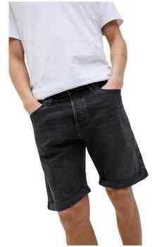 JACK & JONES JEANS INTELLIGENCE JJIRICK JJIORIGINAL denim regular short black denim - Foto 11