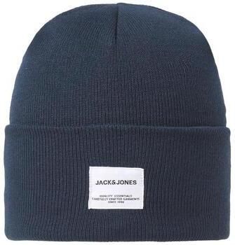 Jack & jones Beanie in effen design met brede omslag