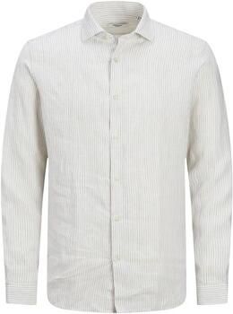 Jack & jones Overhemd Lange Mouw Jack & Jones 12251673 PARKER LINEN-TRAVERINE