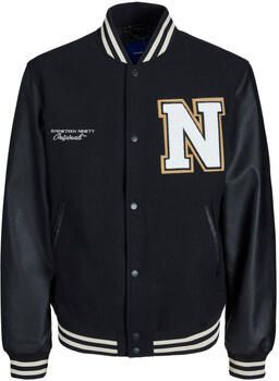 Jack & Jones Jack in collegestijl JORCOLLEGE WOOL BLEND BOMBER NOOS - Foto 2