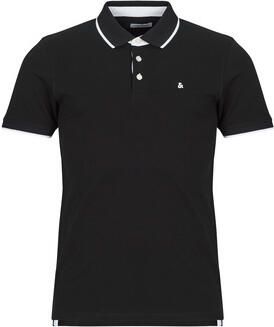 Jack & jones Regular fit poloshirt met labelstitching model 'PAULOS'