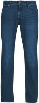 JACK & JONES JEANS INTELLIGENCE JJICLARK regular fit jeans dark blue denim - Foto 3
