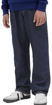 JACK & JONES JUNIOR relaxed high waist loose fit jeans dark blue denim - Foto 10