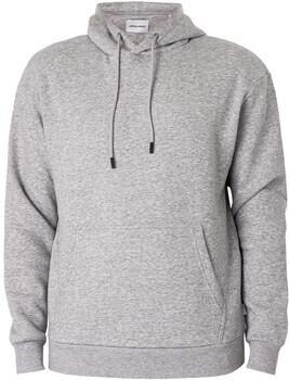 JACK & JONES ESSENTIALS gemêleerde hoodie JJEBRADLEY grijs melange - Foto 9