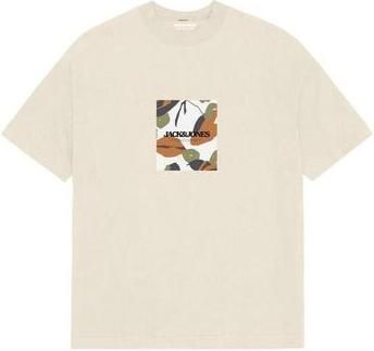 Jack & jones T-shirt met labelprint model 'TAVIRA'