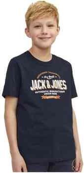 Jack & jones T-shirt Korte Mouw Jack & Jones JJELOGO TEE SS ONECK 2COL 24 25 - Foto 5