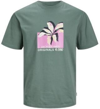JACK & JONES ORIGINALS T-shirt JORTAMPA met printopdruk laurel wreath