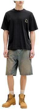JACK & JONES ORIGINALS relaxed T-shirt met backprint zwart - Foto 4