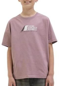 Jack & Jones Junior T-shirt JCOTIER FRONT PRINT TEE SS CN SN JNR - Foto 11