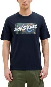 Jack & Jones Shirt met print JJHAWAII SHAPE TEE SS CREW NECK