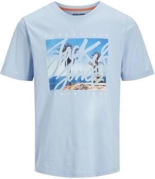 Jack & Jones PlusSize Shirt met print JJCOLTON PHOTOPRINT TEE SS CREW NE PLS