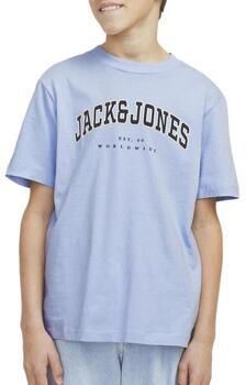 Jack & Jones Junior Shirt met ronde hals JJECALEB VARSITY TEE SS O-NECK NOOS JNR - Foto 11