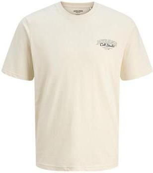 Jack & jones T-shirt met labelprint model 'MAKOTO'