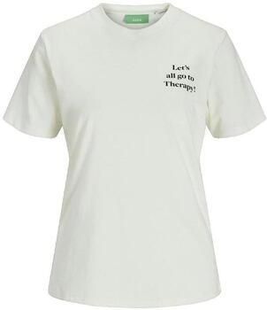 Jack & jones T-shirt Korte Mouw Jack & Jones T-shirt JJXX Naomi beige