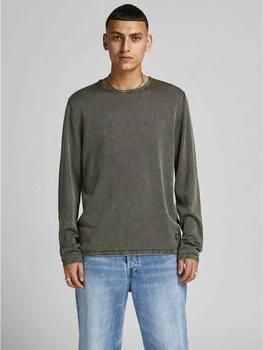Jack & jones T-Shirt Lange Mouw Jack & Jones 12174001 LEO-DUSTY OLIVE - Foto 8