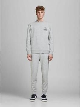 JACK & JONES JEANS INTELLIGENCE regular fit broek JJIGORDON JJSHARK light grey melange - Foto 13