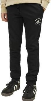 Jack & jones JUNIOR joggingbroek JPSTGORDON JJSWIFT met logo zwart Jongens Sweat 152 - Foto 4