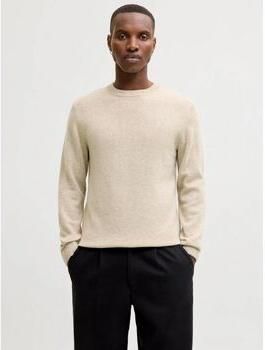 Jack & jones Trui Jack & Jones 12216799 CLAMSWOOL-SILVER LINING