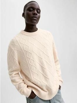 Jack & jones Gebreide pullover met ronde hals model 'CAMBRIDGE' - Foto 3