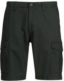 Jack & jones Heren Cargo Shorts Regular Fit Black Heren
