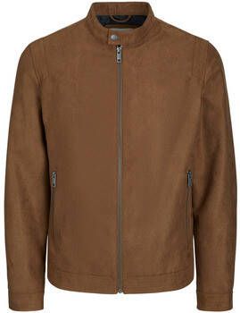 Jack & jones Leren Jas Jack & Jones Veste similicuir Rocky Clean