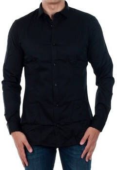 jack & jones Overhemd Lange Mouw Jack & Jones 12097662 JJPRPARMA SHIRT L S NOOS BLACK SUPER SLIM