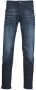 JACK & JONES JEANS INTELLIGENCE tapered fit jeans JJIMIKE JJORIGINAL dark denim - Thumbnail 2