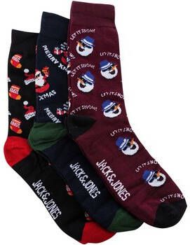 Jack & jones Sokken Jack & Jones Kerstman 3 Pack Sokken Geschenkdoos